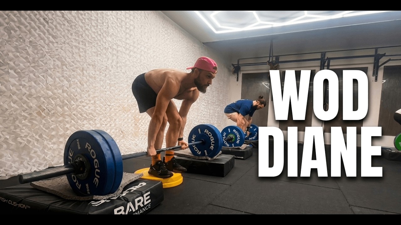 WOD Diane : 21-15-9 Deadlifts & HSPU | CrossFit #crossfit  #wod