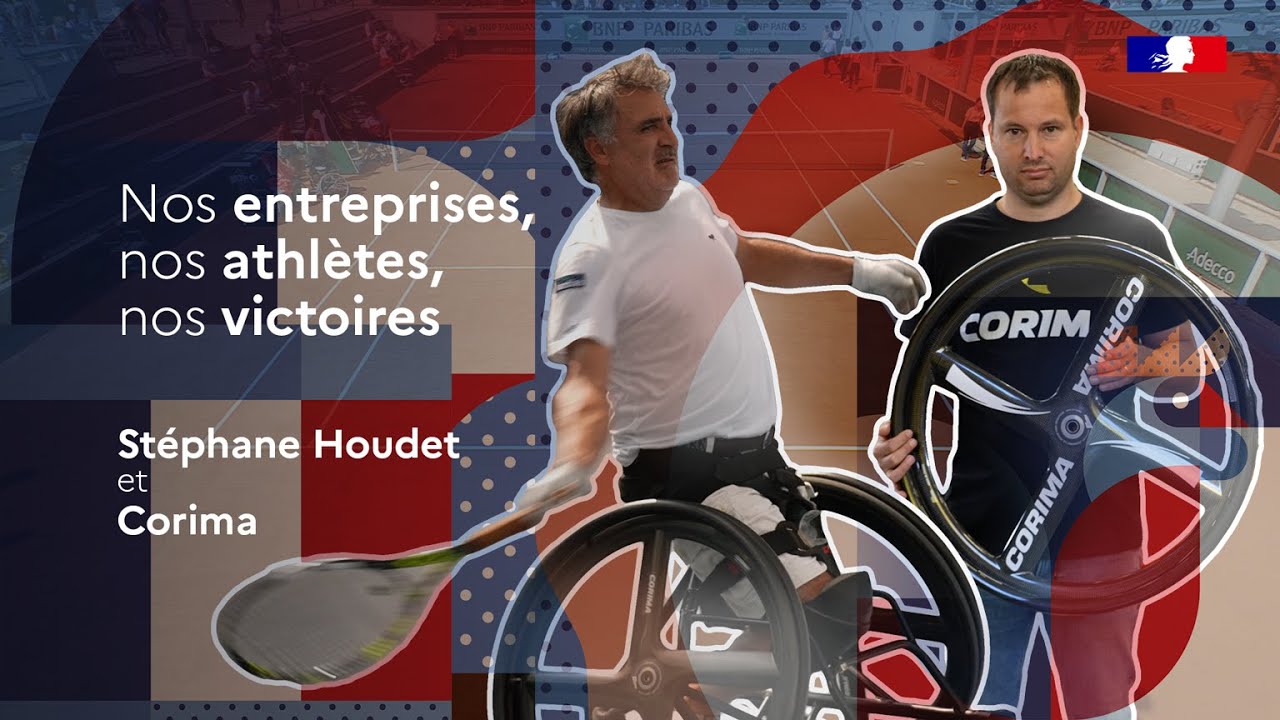 Stéphane Houdet et les roues en carbone Corima | Nos entreprises, nos athlètes, nos victoires