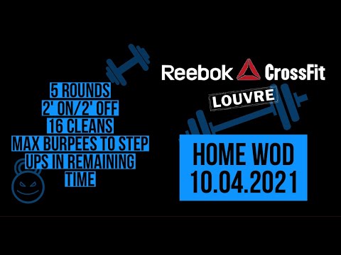 Home WOD 10.04.2021 | CrossFit Louvre