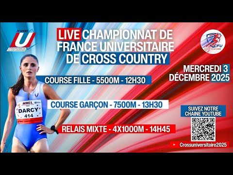 🔥 Teaser Officiel — Championnats de Cross Country 2025 | UNSS & France Universitaire