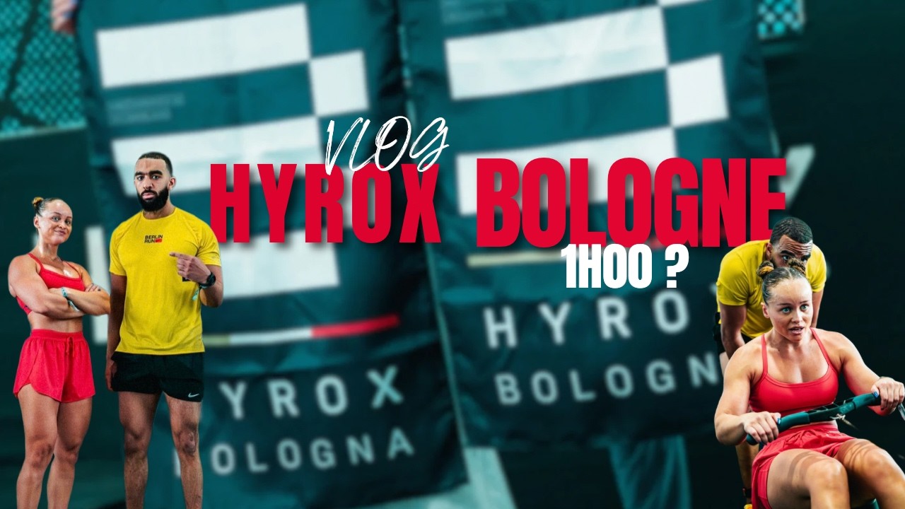 1HOO POUR NOTRE PREMIER HYROX DOUBLE MIXTE ? (j'en ai bavé,...)