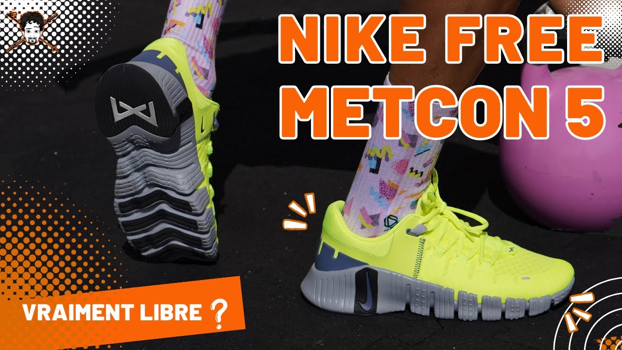 NIKE Free METCON 5 ✦ CrossFit et ideal en NINJA ! ✦ TEST ✦ HEXXEE Socks ✦ 4K