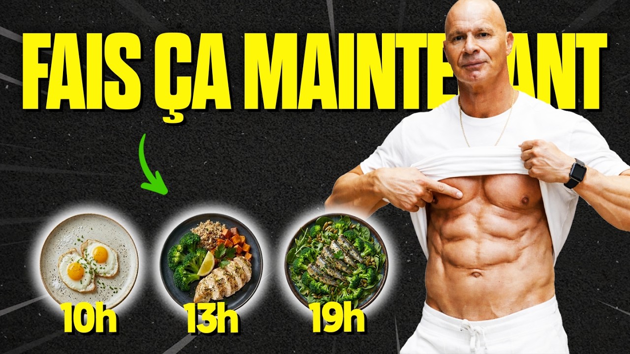 Ma DIÈTE à 63 ans pour garder du MUSCLE (et perdre le gras)