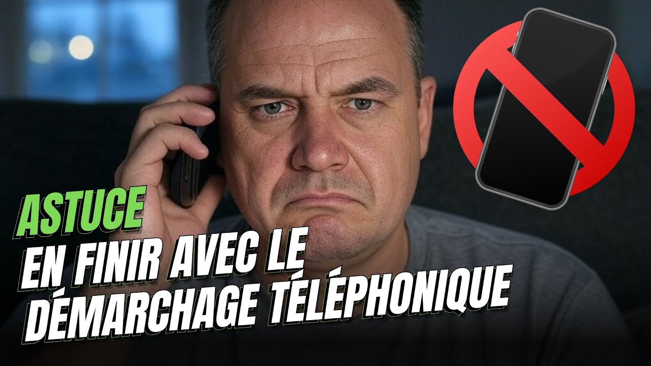 Solution REDOUTABLE contre le démarchage téléphonique : STOP les appels indésirables !