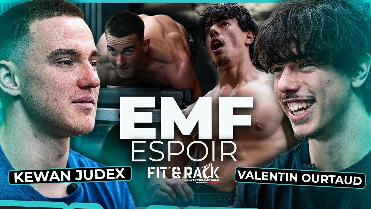 🇫🇷 Les espoirs du CrossFit© Français - Valentin Ourtaud & Kéwan Judex x Fit&Rack I EMF Training