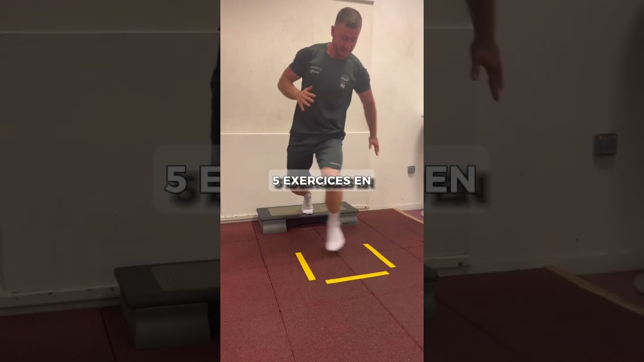 5 EXERCICES CLÉS POUR DÉVELOPPER TON EXPLOSIVITÉ ET PUISSANCE MUSCULAIRE ! #footwork #explosive
