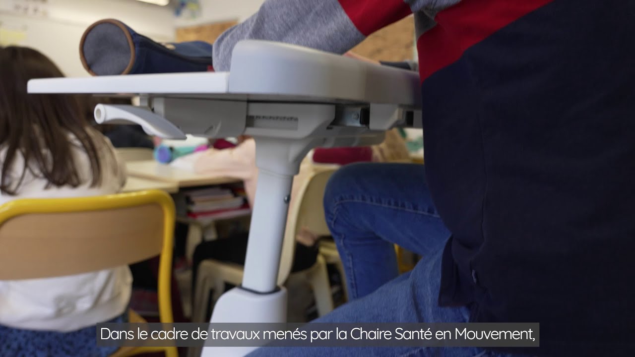 Camille Chambonnière : "Des vélos-bureaux à l’école pour contrer les méfaits de la sédentarité"