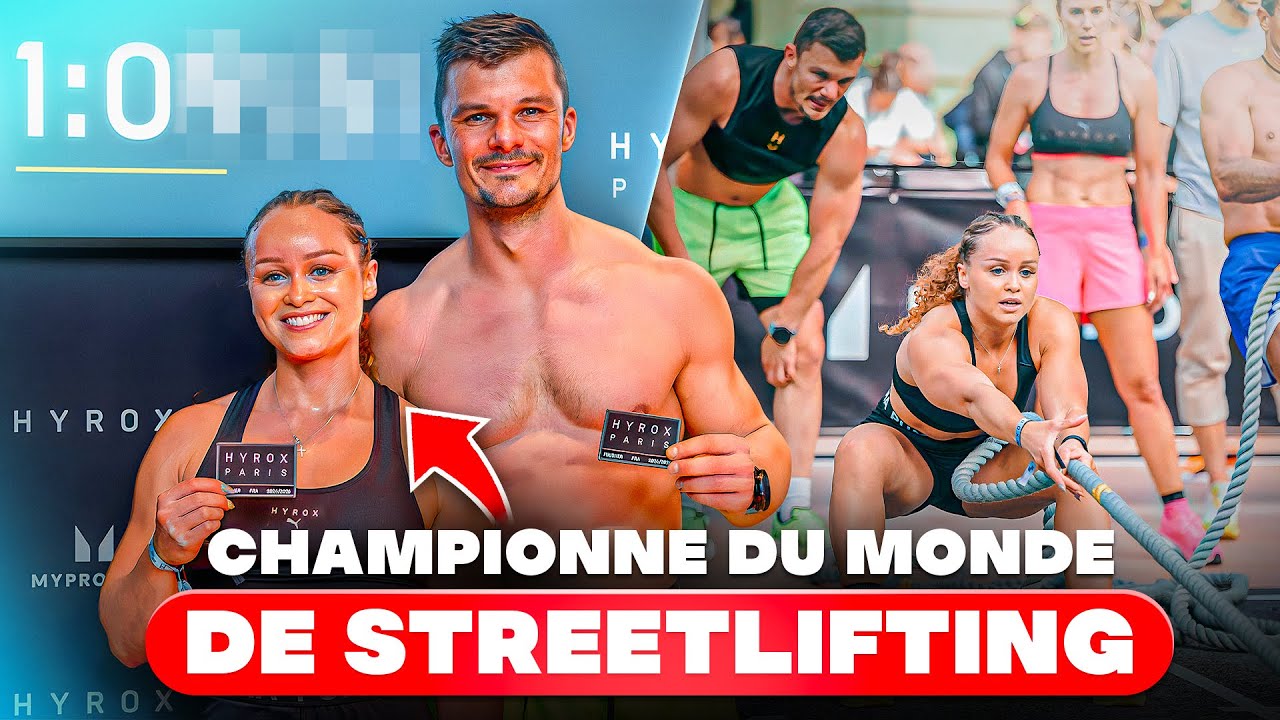 Je fais un Hyrox avec cette athlète SANS préparation ! Sa performance est DINGUE @rbt_pau