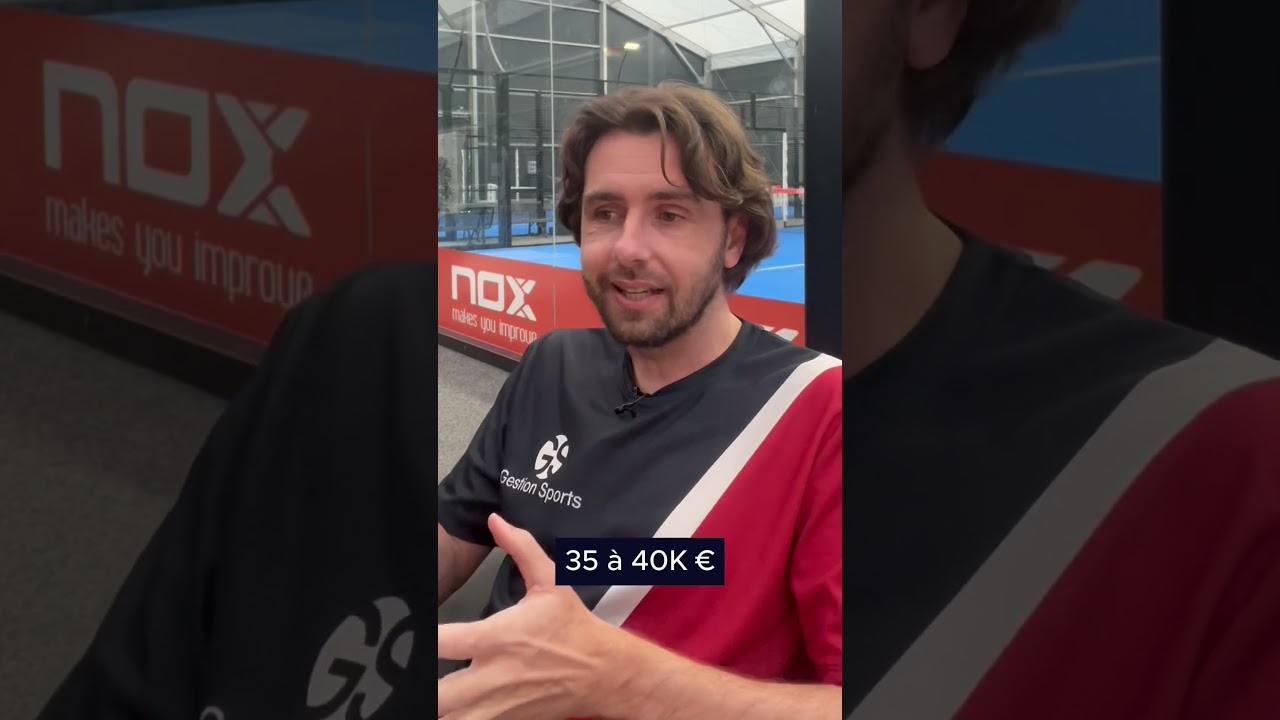 Coût et rentabilité d'un terrain de Padel #shorts #padel #sports