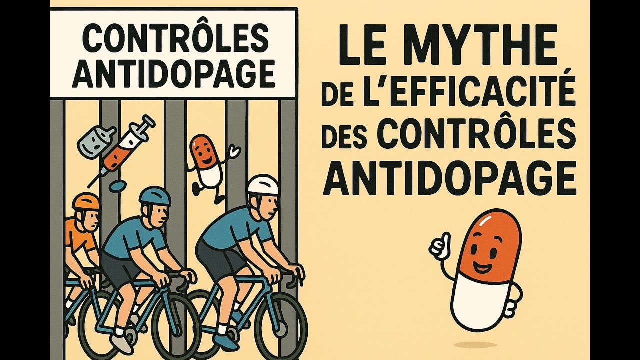 LE MYTHE DE L'EFFICACITÉ DE LA LUTTE ANTIDOPAGE !