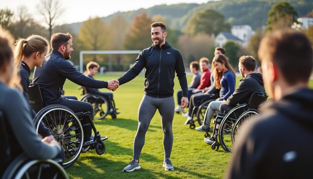 axel bourlon, médaillé paralympique, inaugure un tournoi crossfit inclusif à roanne, promouvant le handisport et l'accessibilité pour tous.