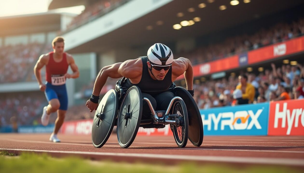 découvrez le parcours inspirant du duo lagarrigue by eqwal, ambassadeur du handisport, lors de hyrox 2026, une épreuve sportive de haute intensité qui célèbre la performance et la détermination.